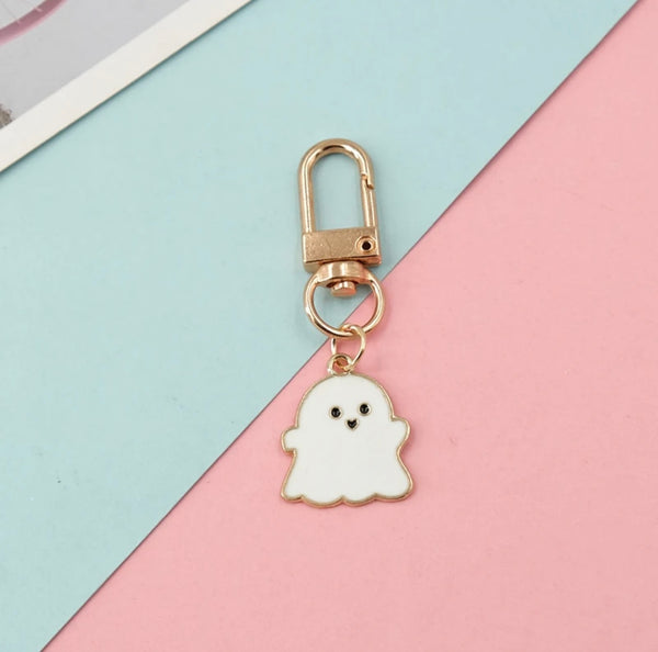 Small Ghost Charms Keychains