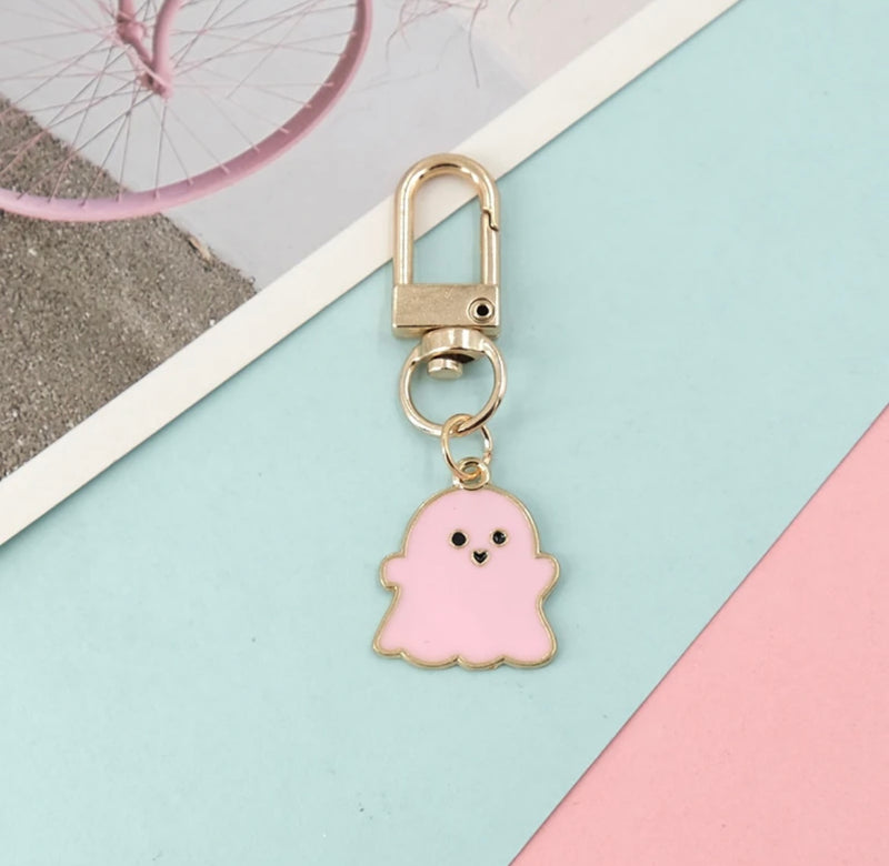 Small Ghost Charms Keychains