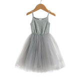 'Hocus' Grey Tulle Dress
