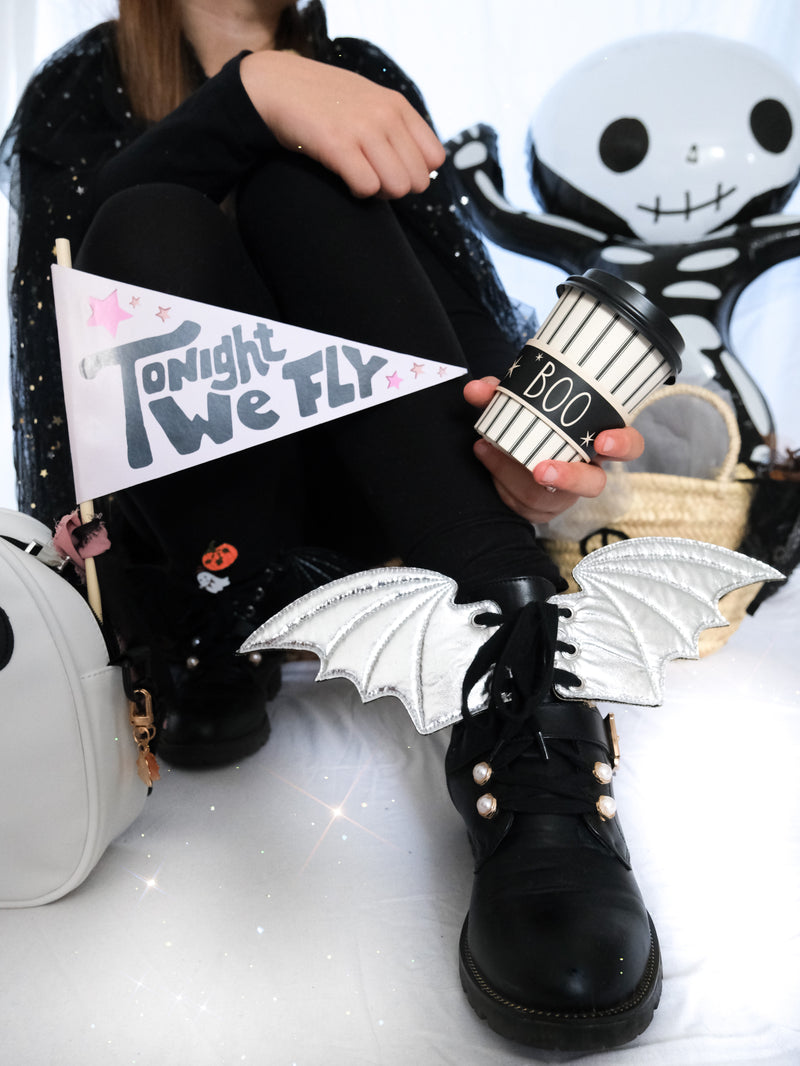 Bat Wing Shoe Accessories