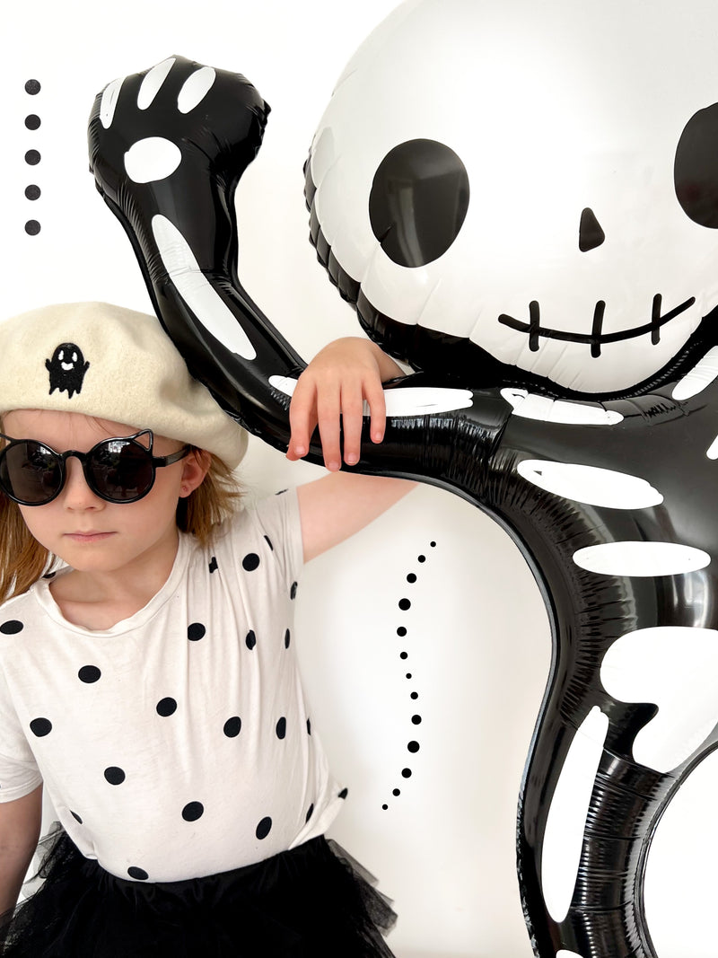 Embroidered Ghost Berets