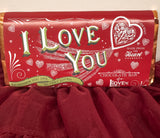 I Love You Chocolate Bar