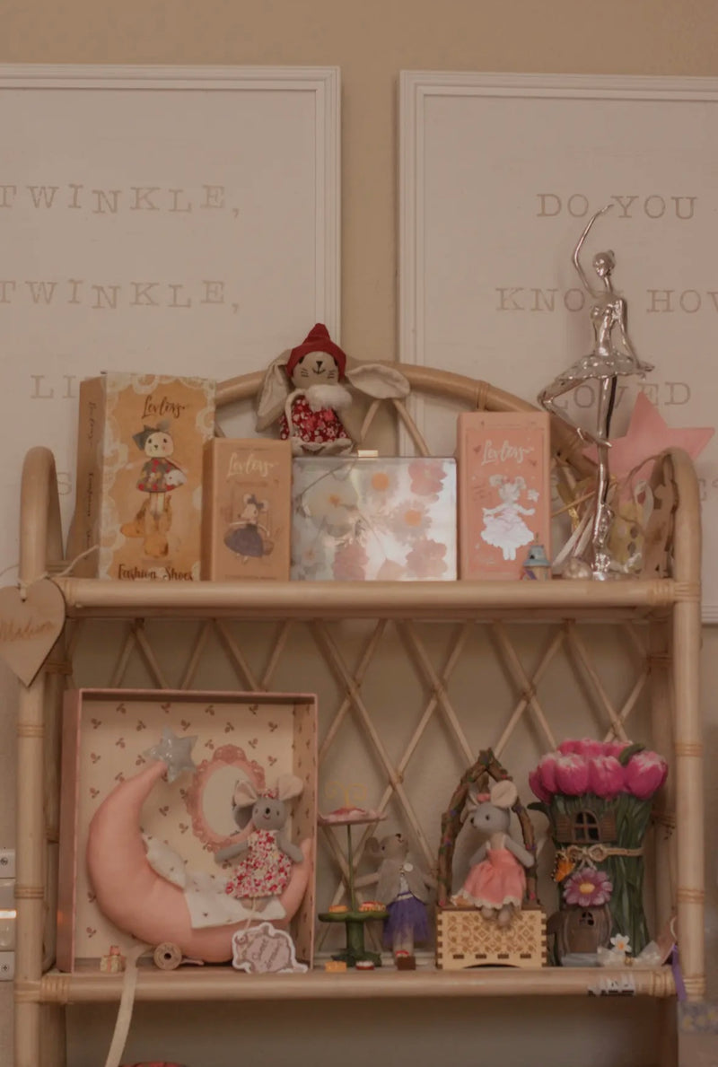 LEVLOVS Mouse Lulu in A Box with the Bedding