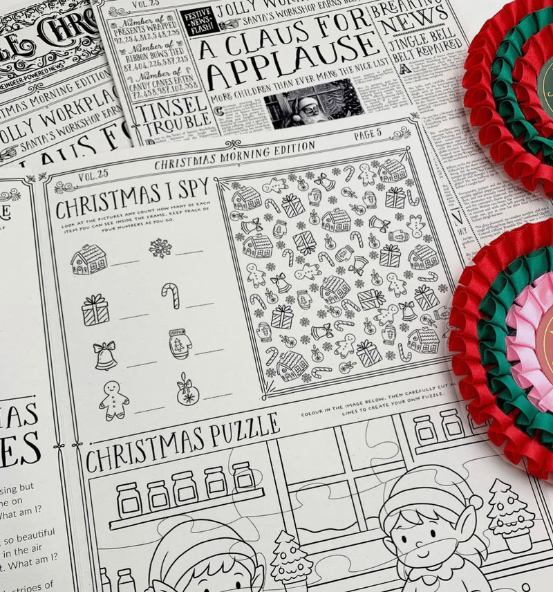 North Pole Chronicle Activity Booklet - Set of 2