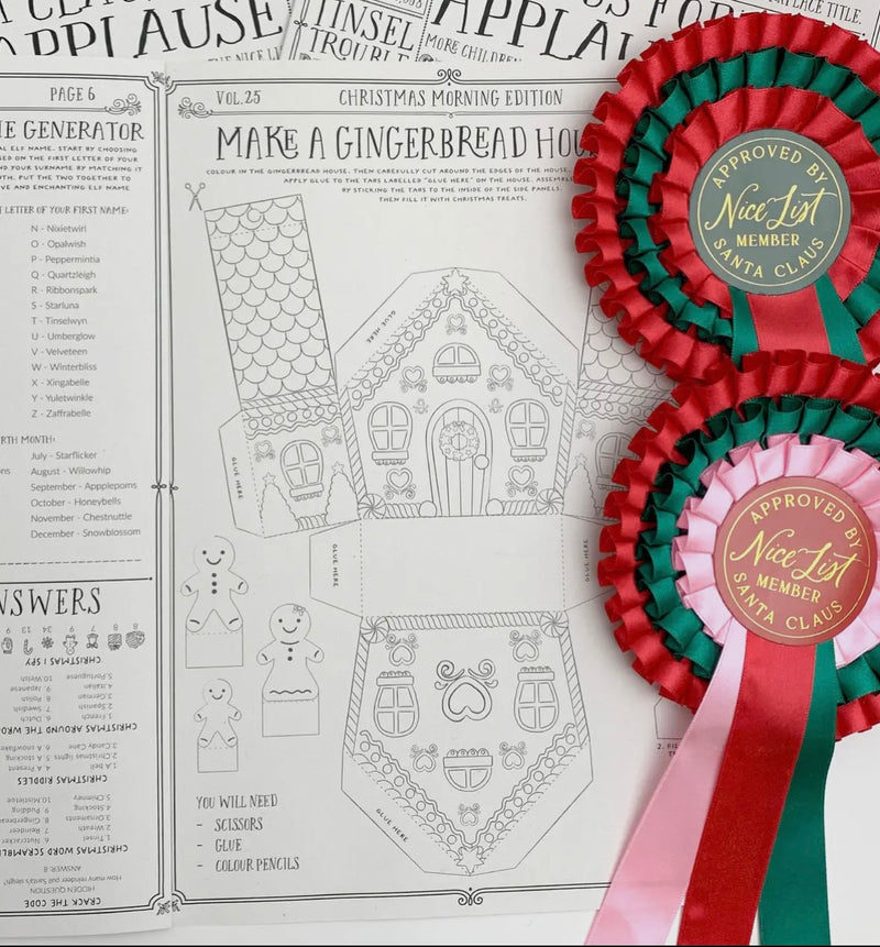 North Pole Chronicle Activity Booklet - Set of 2