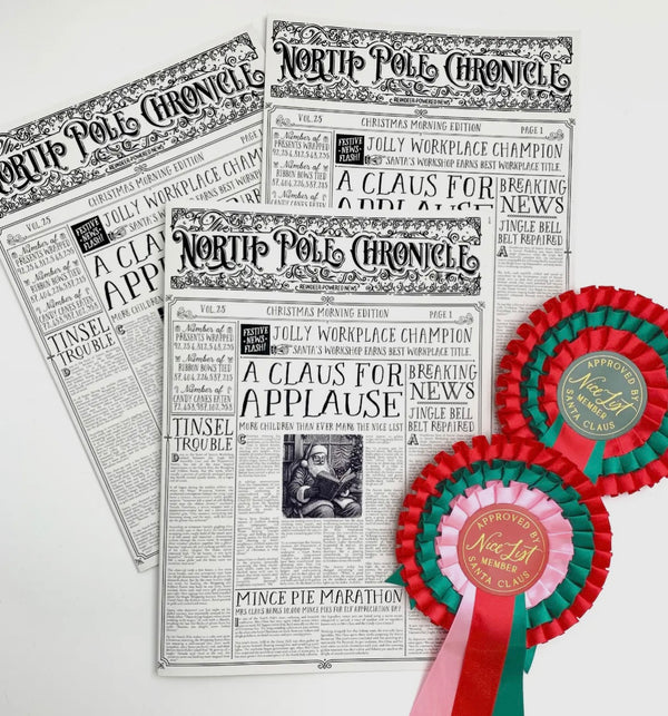 North Pole Chronicle Activity Booklet - Set of 2