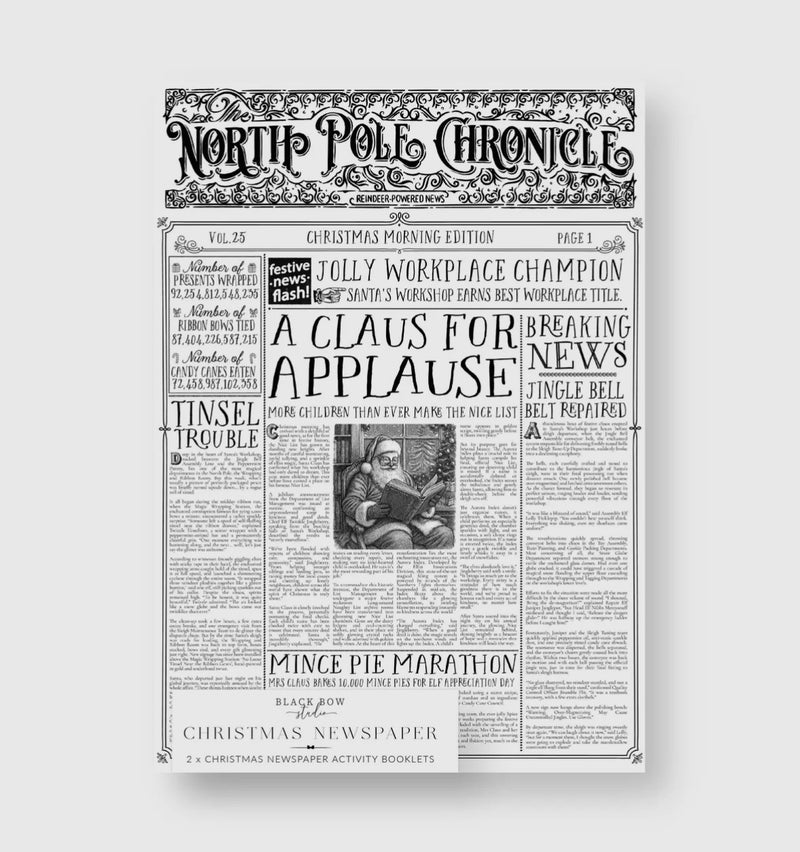 North Pole Chronicle Activity Booklet - Set of 2