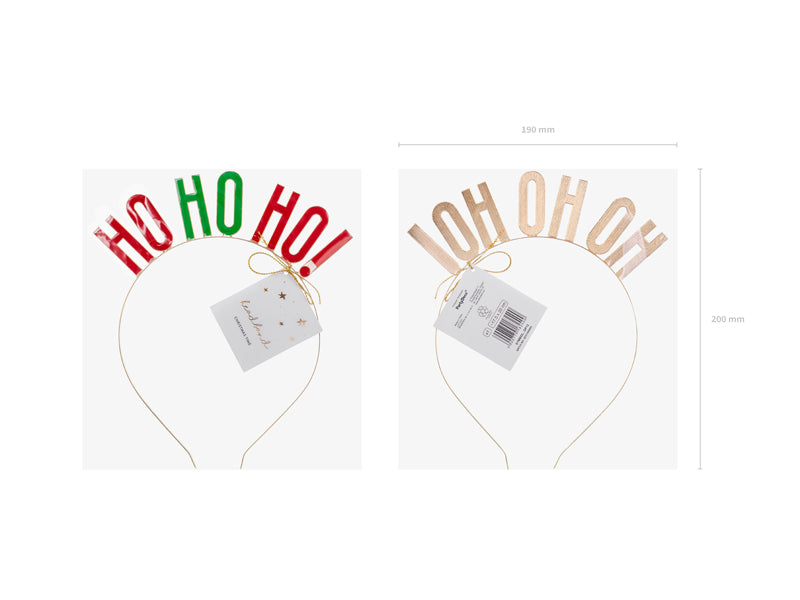 HO HO HO Headband
