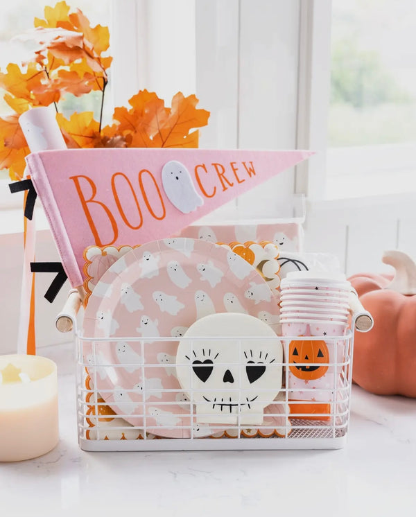 Pink Pumpkin Stars Cozy Cups