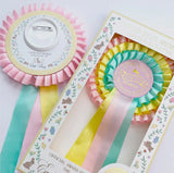 Good Egg Member Easter Rosette Badge Pastel Multi