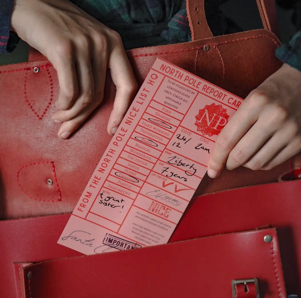 North Pole Report Cards - Nice List