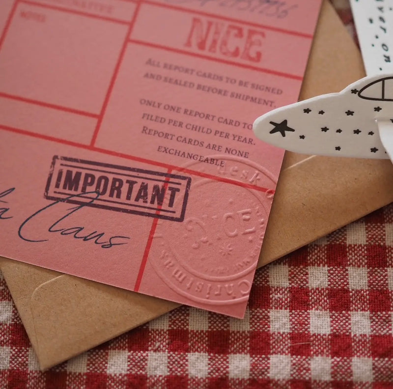 North Pole Report Cards - Nice List