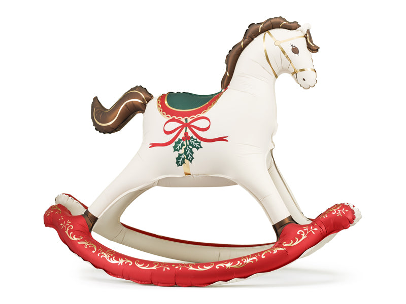 Christmas Rocking Horse Balloon