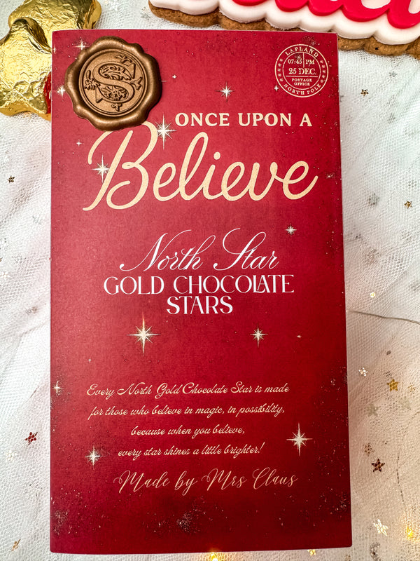 Once Upon A Believe Gold North Star Chocolates