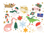 Ho Ho Ho Temporary Tattoos