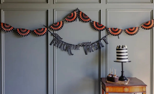 Trick or Treat Felt Banner