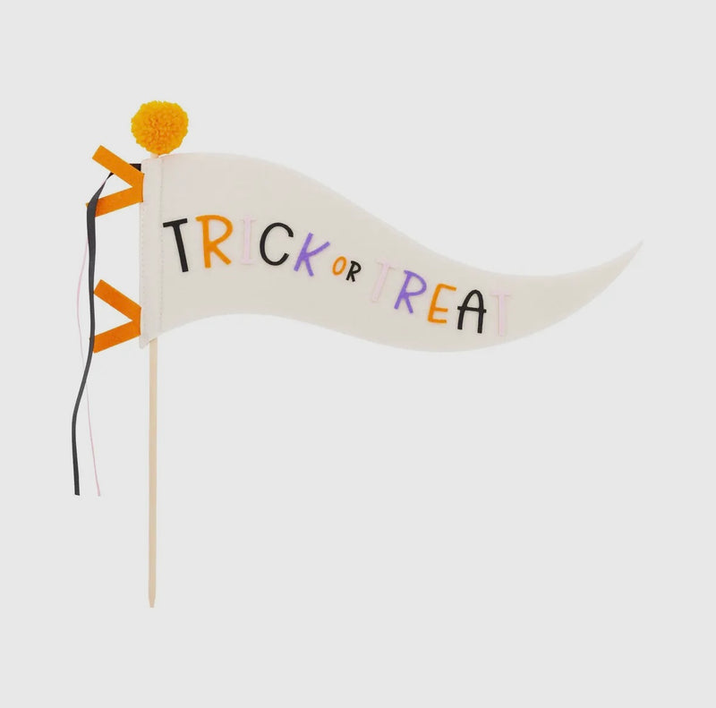 Trick or Treat Felt Pennant