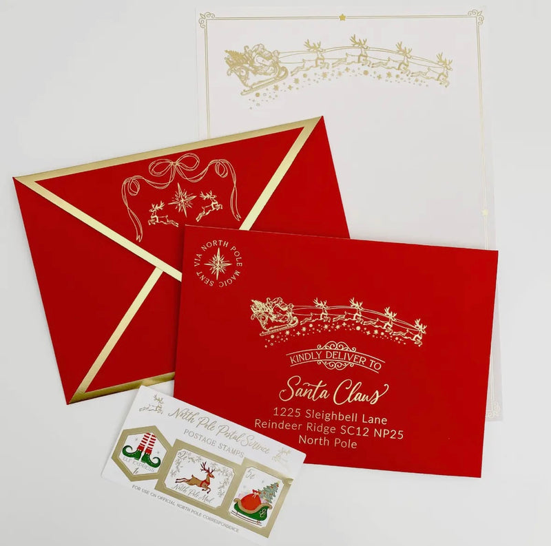 Letter To Santa Christmas Writing Kit