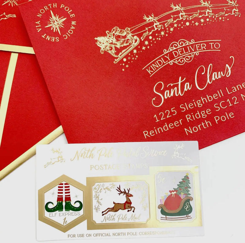 Letter To Santa Christmas Writing Kit