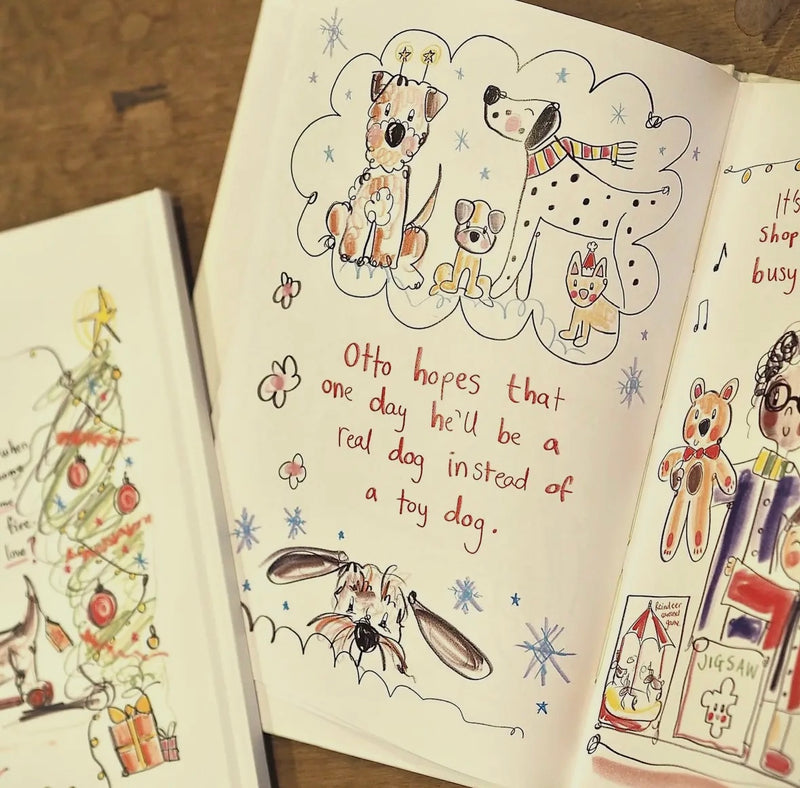 Christmas At The Toy Shop Children's Book