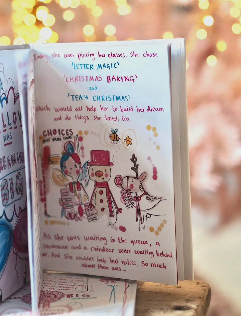 The Wonky Fairy and the Pink Christmas Crew Children's Book