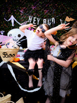 'Hocus' Grey Tulle Dress