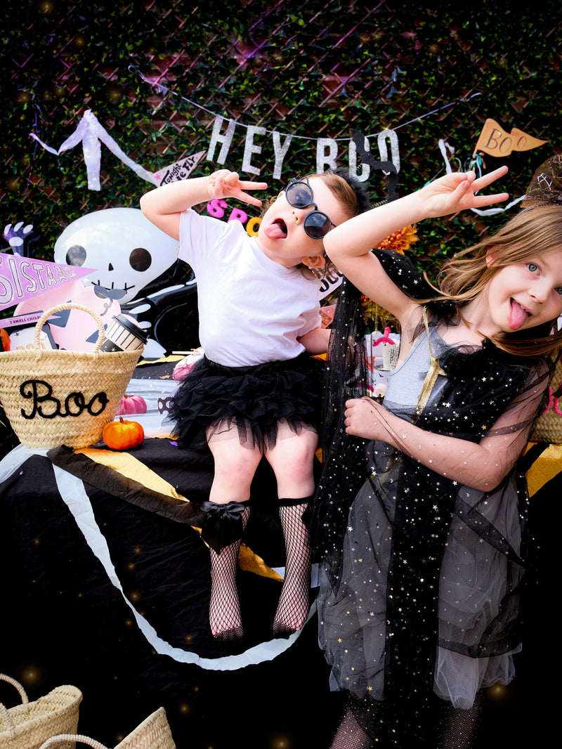 'Hocus' Grey Tulle Dress
