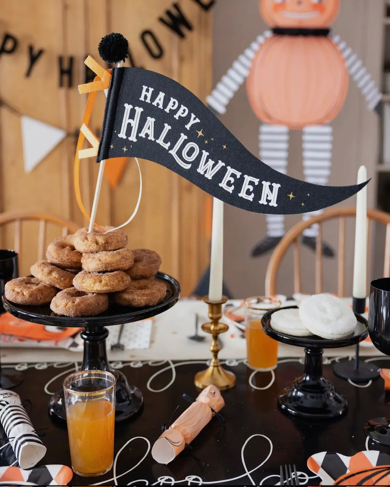 Happy Halloween Felt Banner