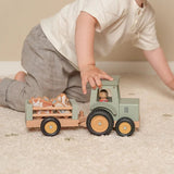 Tractor With Trailer Little Farm