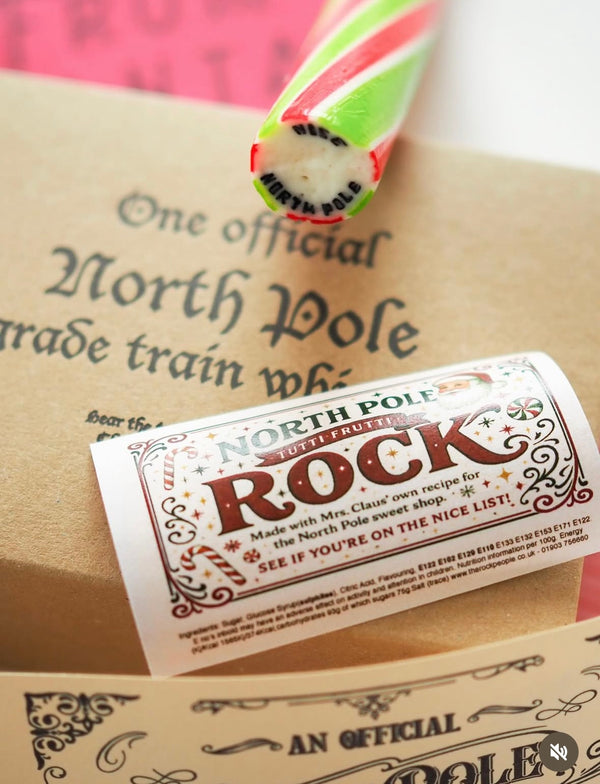 North Pole Rock Christmas Candy