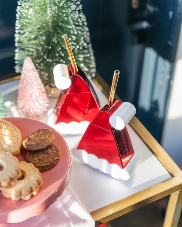 Santa Hat Novelty Sipper
