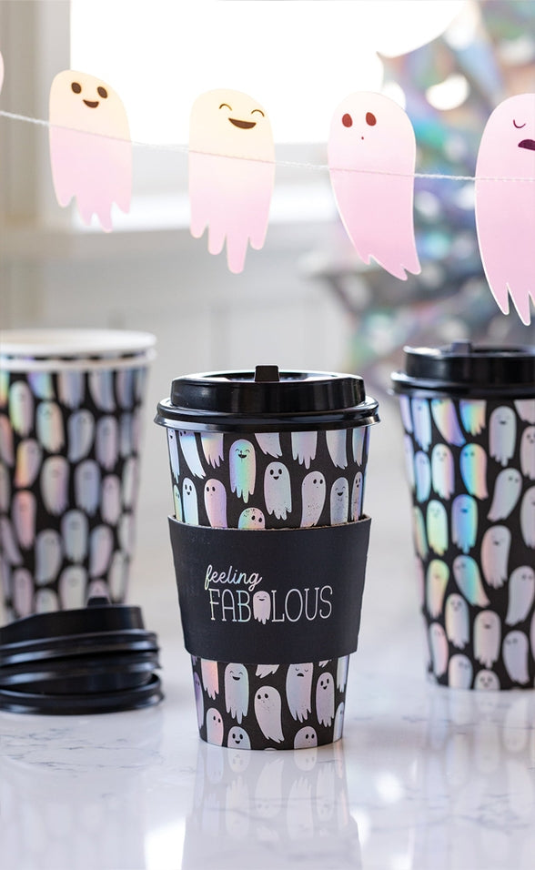 Holographic Ghosts Cozy Cups