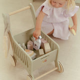 Wooden Shopping Cart
