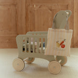 Wooden Shopping Cart