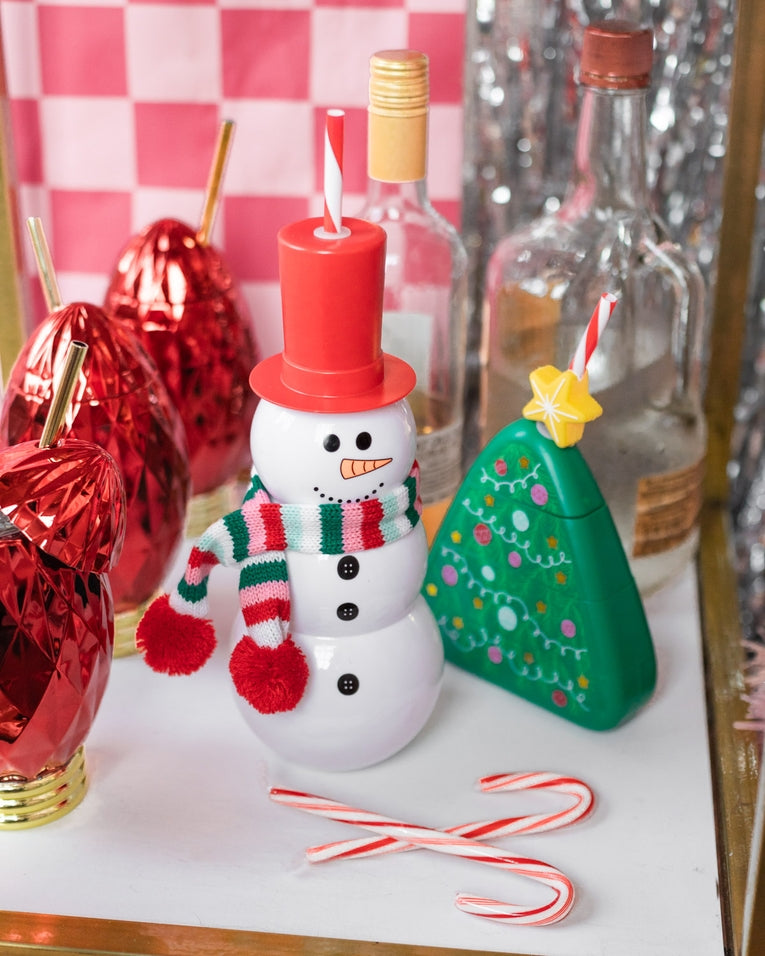 Snowman Novelty Sipper