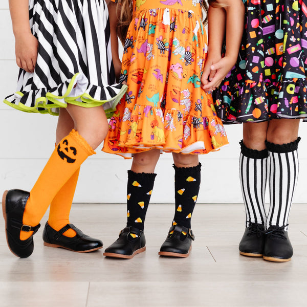 Trick or Treat Knee High Socks