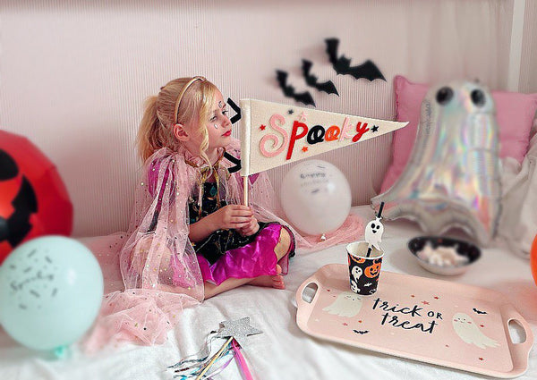 Spooky Cute Felt Pennant