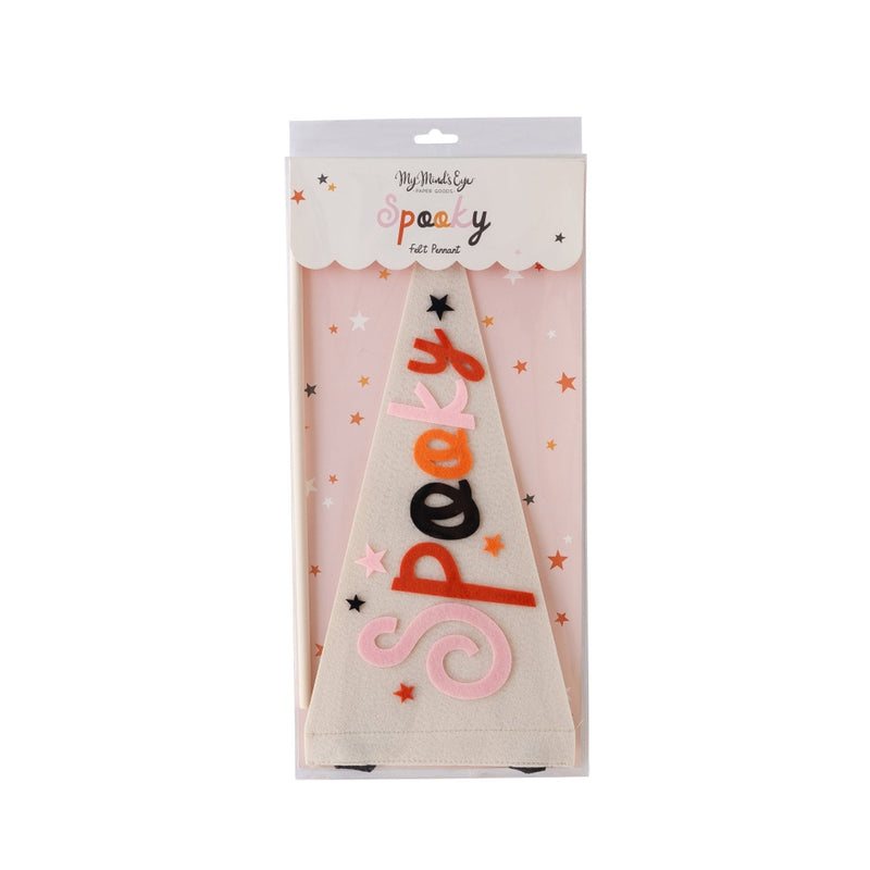 Spooky Cute Felt Pennant