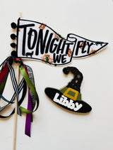 Tonight We Fly Pennant Flag