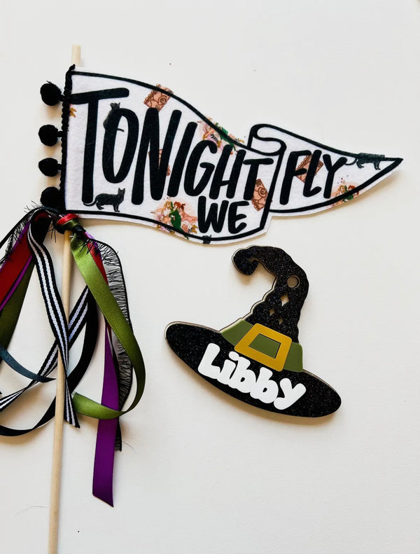 Tonight We Fly Pennant Flag