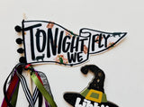 Tonight We Fly Pennant Flag