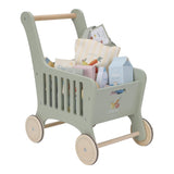 Wooden Shopping Cart