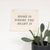 Home is where the heart is banner
