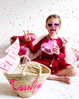 Pink Large Heart Tumbler
