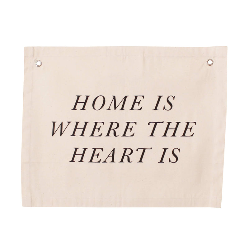 Home is where the heart is banner