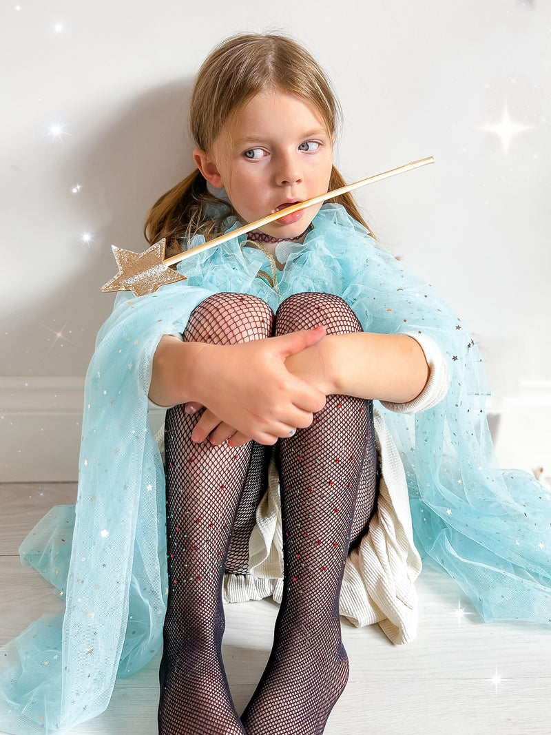 Christmas Magic Rhinestone Tights