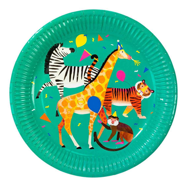 Bright Animal Dinner Plates