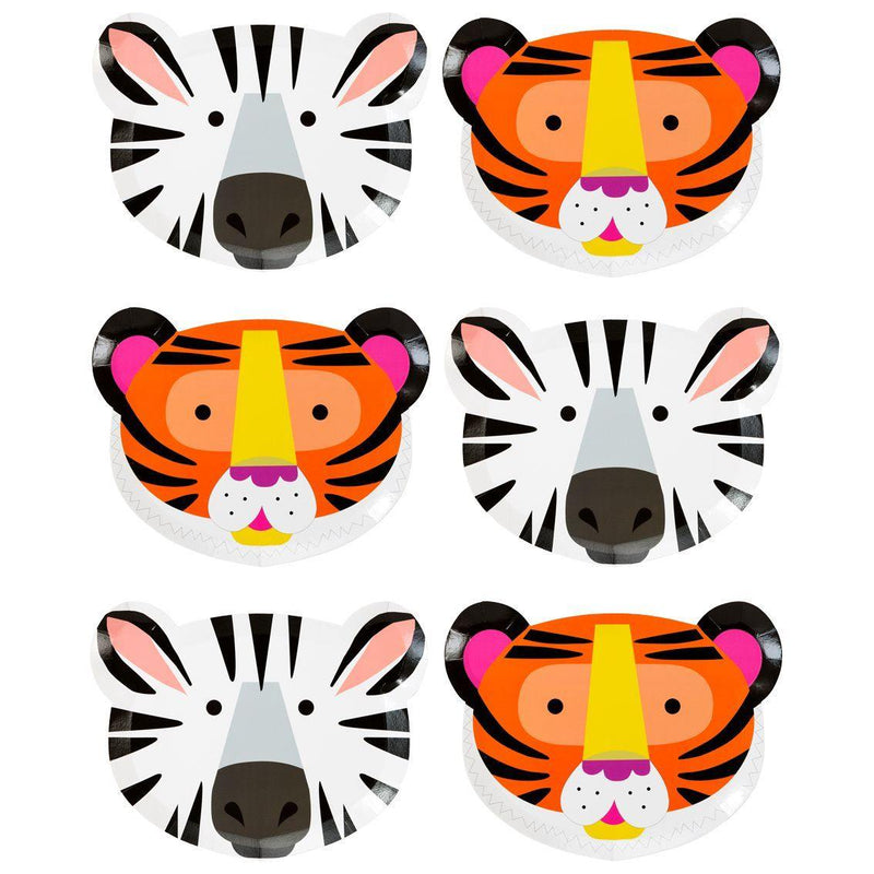 Bright Animals Shaped Plates