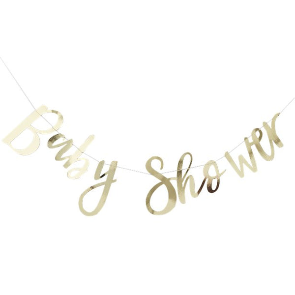 Oh Baby "Baby Shower" Letter Banner