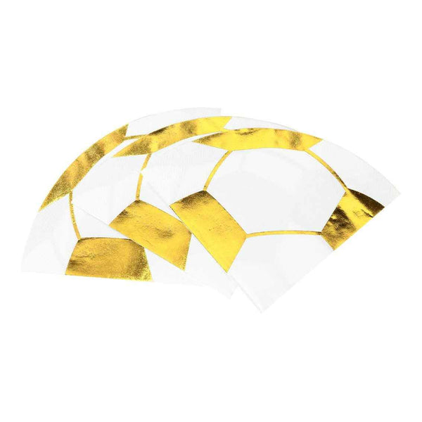 Champion Football Shaped Napkins